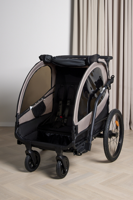 Beemoo Activity Sport Lite Sykkelvogn, Beige