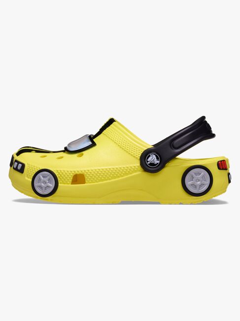 Crocs Classic IAM Race Car Kids Sandaler, Cyber Yellow
