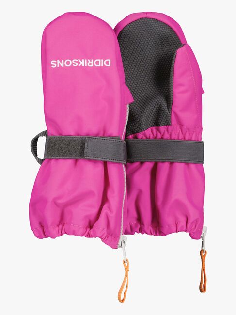 Didriksons Biggles Zip Votter, Plastic Pink