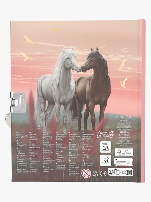 Miss Melody Dagbok med Hjertelås