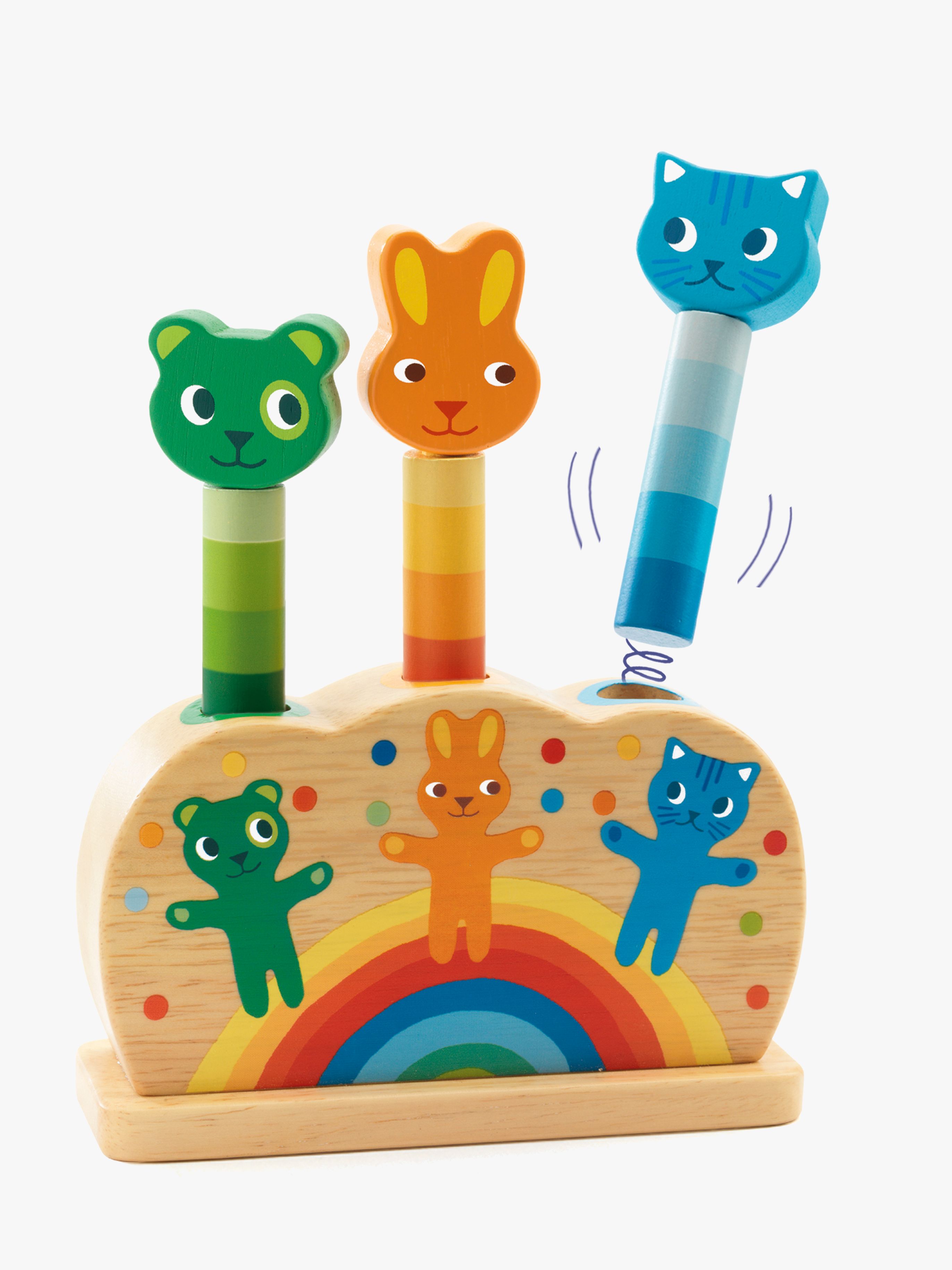 Djeco Treleke Pipop Pidoo - Aktivitetsleker - Tre