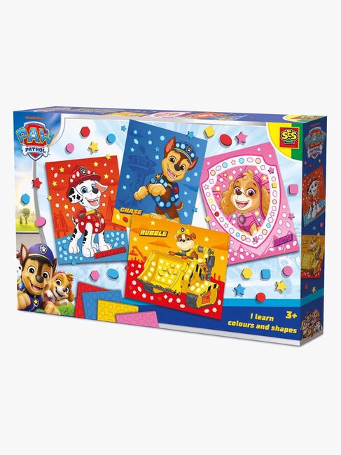 SES Creative Paw Patrol Hobbysett Jeg Lærer Laget Av Former og Farger
