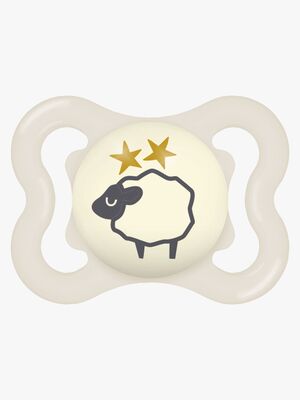 MAM Supreme Night Smokk Silikon 0-6m, Nøytral