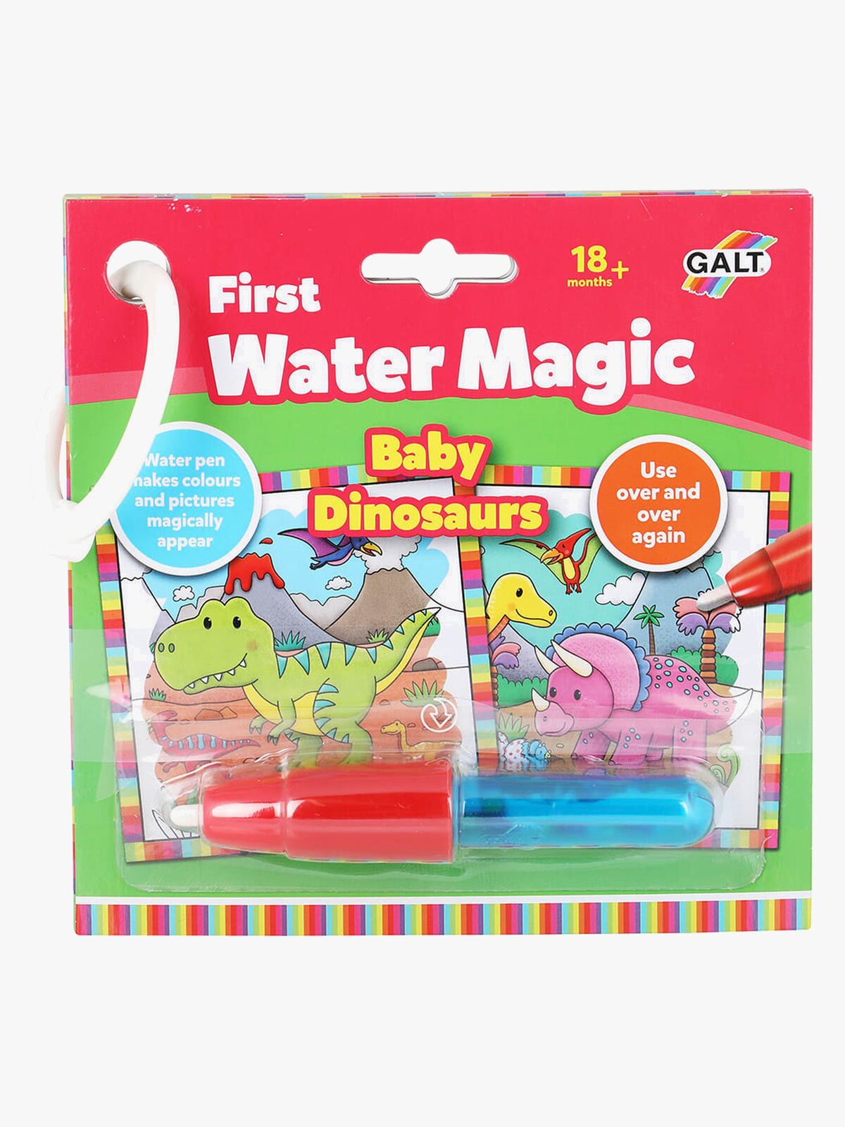 Galt Malebok Første Water Magic Dino