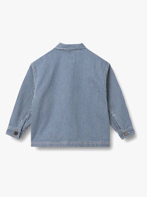 Wheat Cole Overtreksskjorte, Denim Stripe