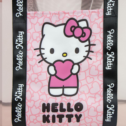 Hello Kitty Premium Strandveske, Rosa