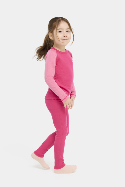 Nordbjørn Icicle Superundertøy Merinoull, Magenta