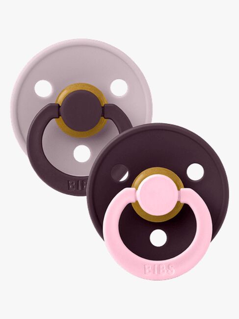 BIBS Studio Colour Fusion Smokk 2-Pakk Str 1, Dusky Lilac Plum mix
