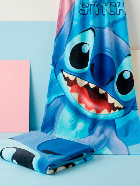 Disney Stitch Strandhåndkle, Blå