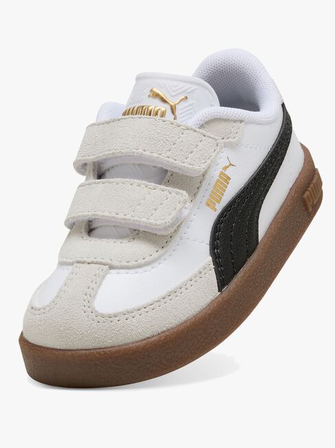 Puma Club II Era V Infant Sneakers, White/Black