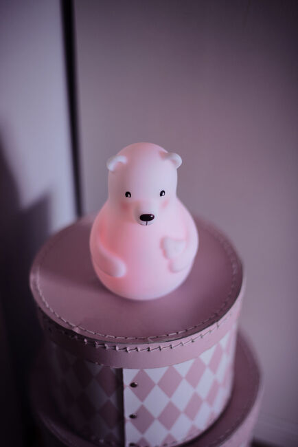 Pabobo Nattlampe Fargesensor Bjørn