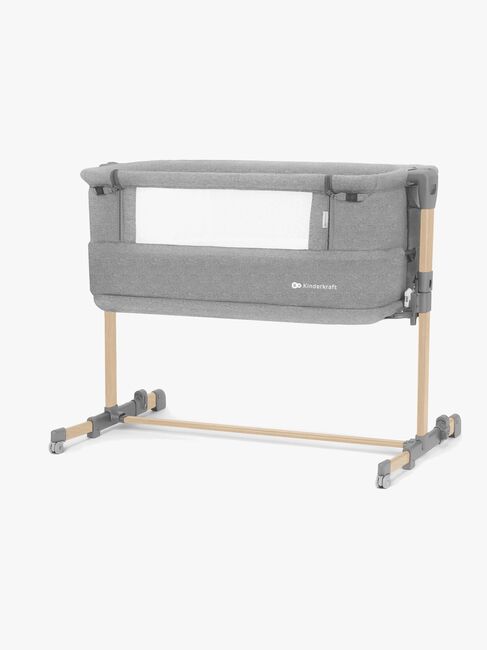 Kinderkraft NESTE GROW Bedside Crib, Lysegrå