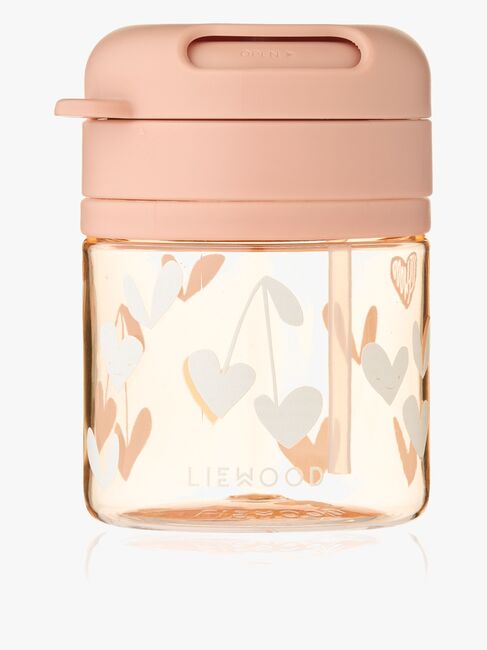 LIEWOOD Pavia Tritan Sugerørkopp 280 ml, Sweethearts/Pale tuscany