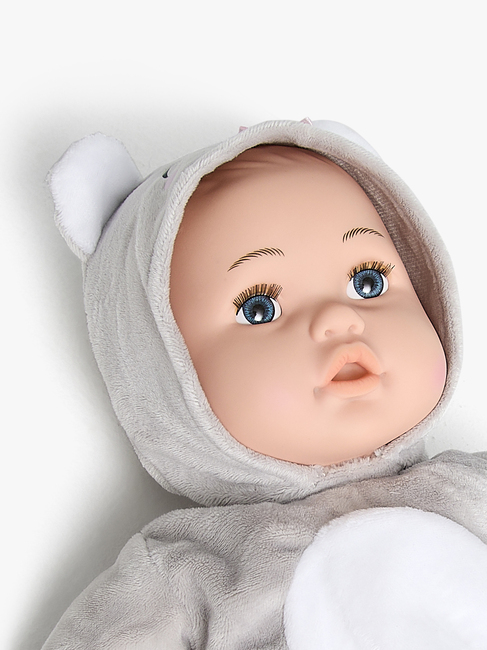 Cloudberry Castle Gavesett Dukke Twins Deluxe 35 cm, Rosa/Hvit