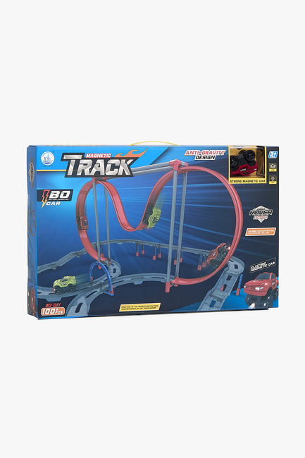 Alex's Garage Magnetisk Bilbane 100 Deler