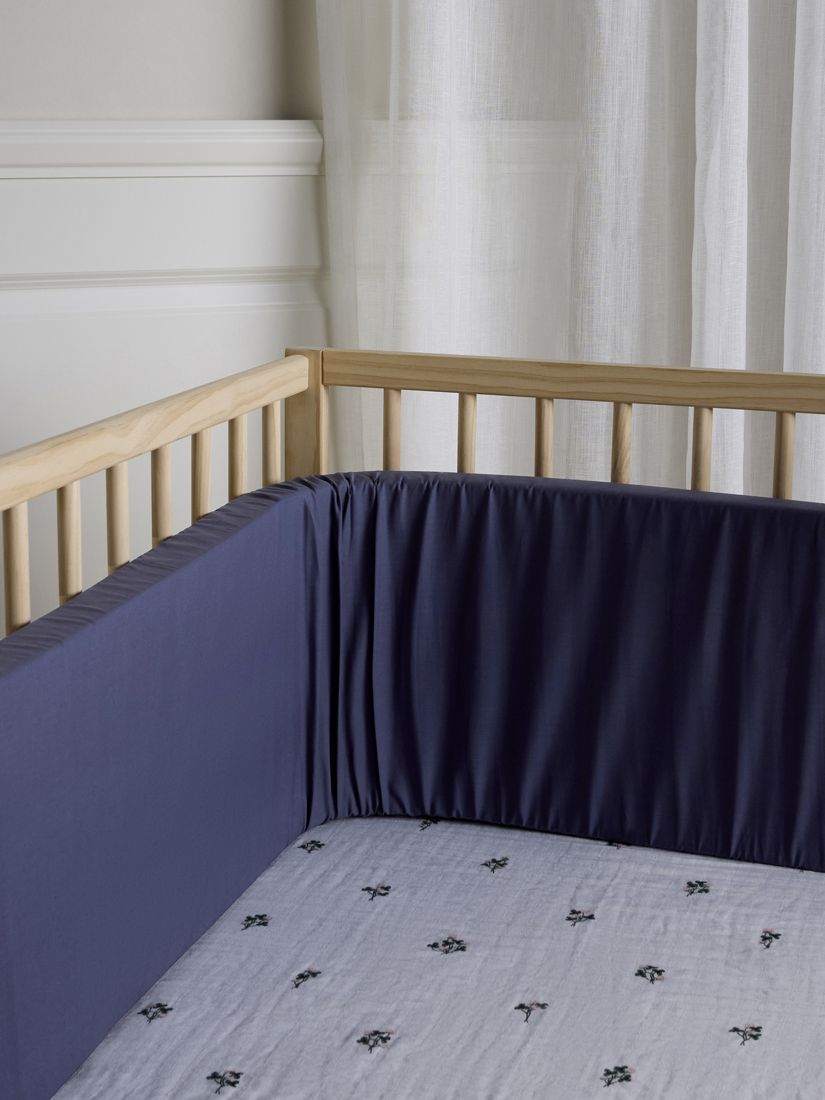 Alice & Fox MEJA Sengekant 350 cm, Dusty Blue