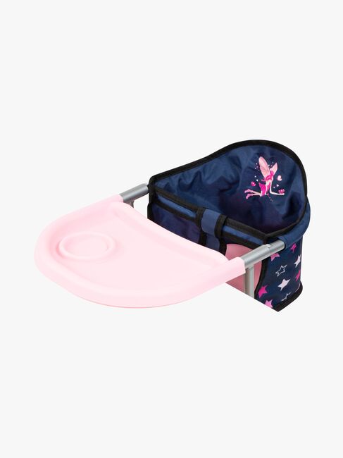 Bayer Design Bordstol med Brett, Blå/Rosa