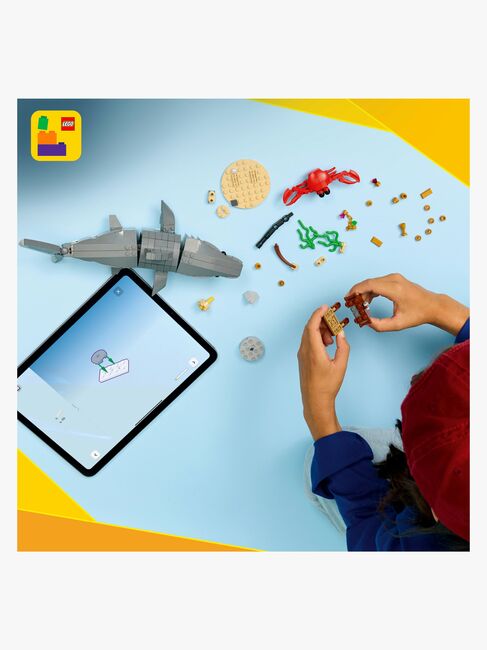 LEGO Creator 31381 Blodtørstig hai med skattkiste