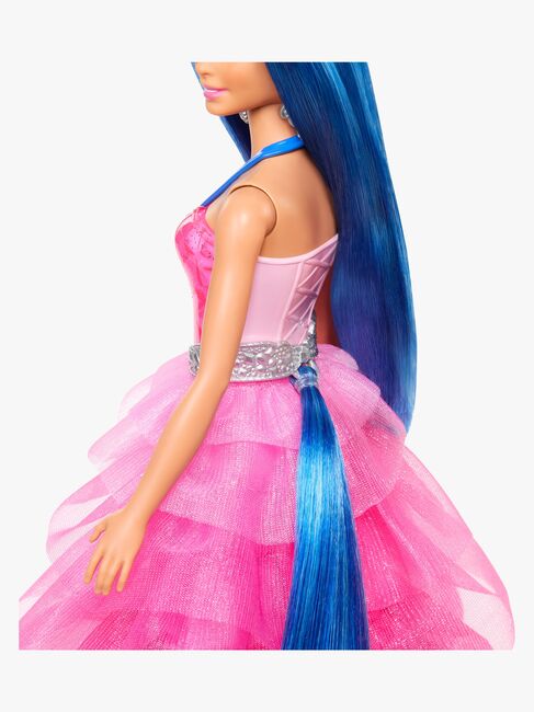 Barbie Sapphire Dukke med Blått Hår & Enhjørning