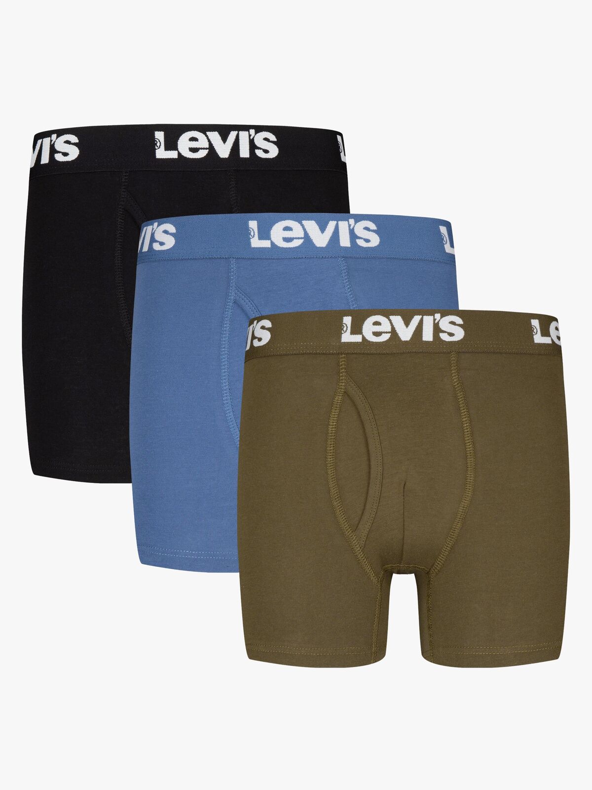 Levi's LHB Boxer Brief Underbukser 3-Pakk, Black