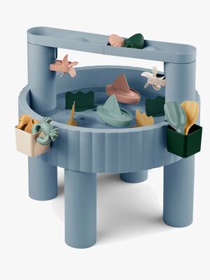 LIEWOOD Sepp Aktivitetsbord Vann & Sand, Blå
