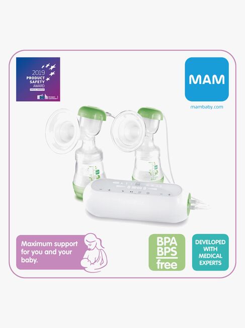 MAM 2-in-1 Elektrisk Brystpumpe Double