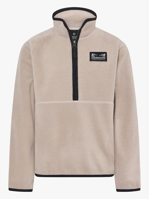 Didriksons Rubi Fleecegenser, Beach beige
