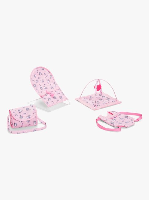 Cloudberry Castle Sett Med Dukketilbehør Enhjørning