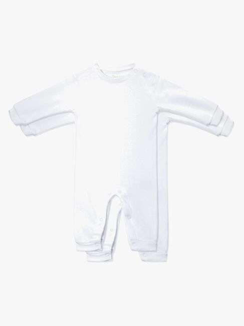 Tiny Treasure Maxime 2-Pack Pysjamas, White