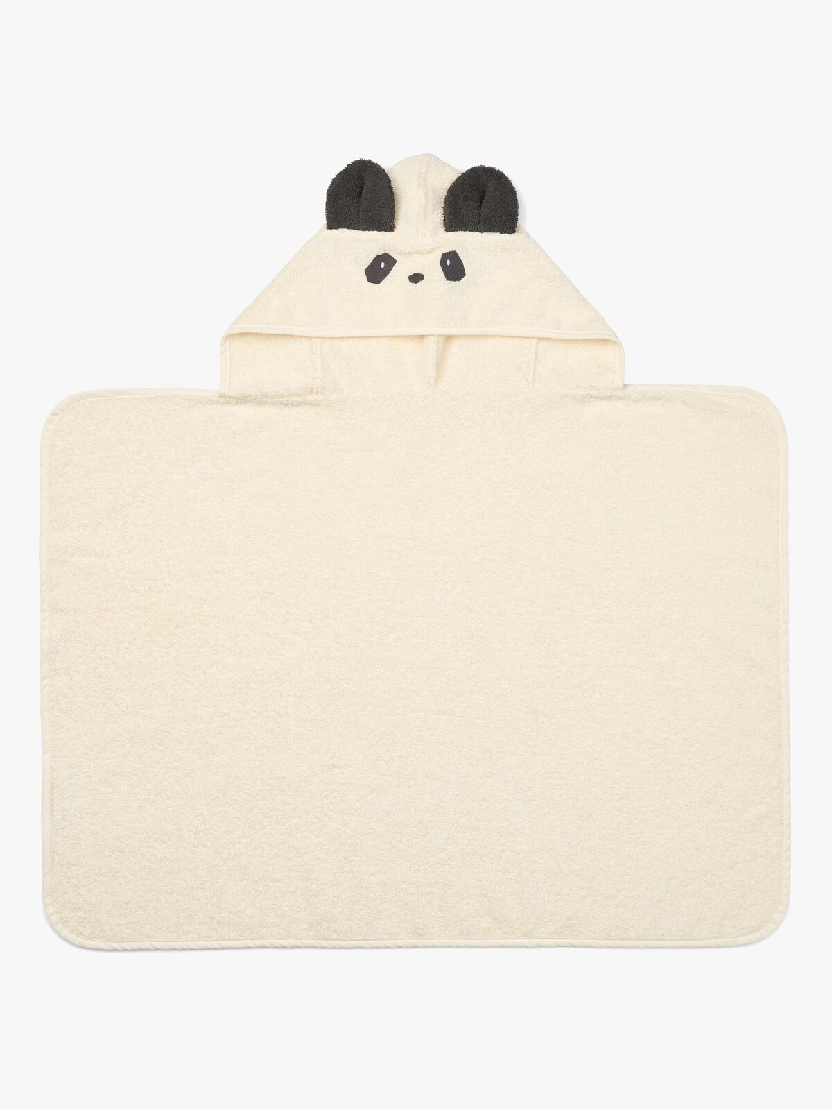 LIEWOOD Vilas Panda Håndkle med Hette, Creme de la creme