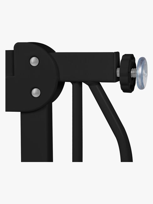 Lionelo Truus Slim Sikkerhetsgrind, Black Carbon/Natural