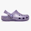 Crocs Classic Fantasy Glitter Kids Tøfler, Lilla