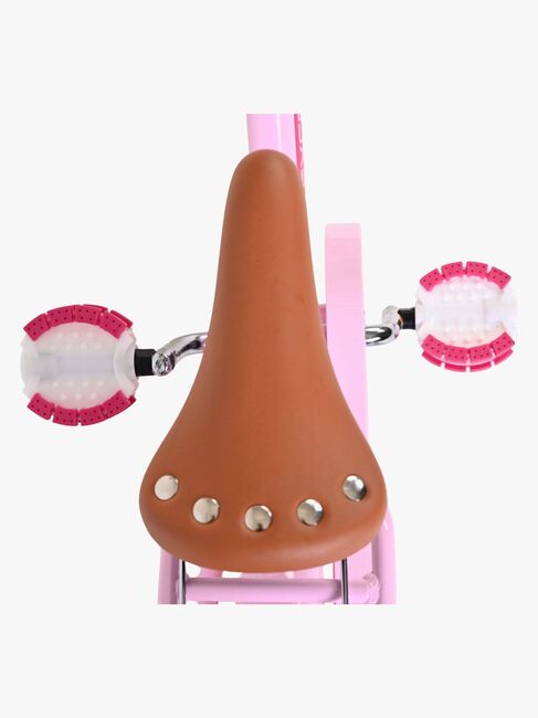 Volare Excellent Sykkel med Kurv 12 Tommer, Rosa