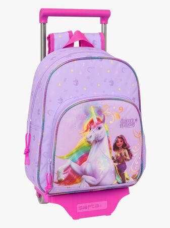 Unicorn Academy Trolley Trillekoffert 10L, Lilla