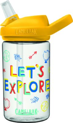 Camelbak Eddy+ Kids Flaske 0,4 L, Let's Explore
