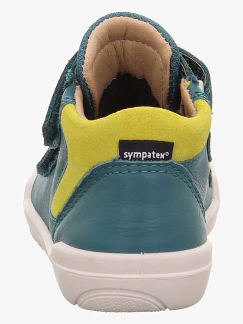 Superfit Superfree Barefoot WP Mid Sneakers, Grønn/Gul