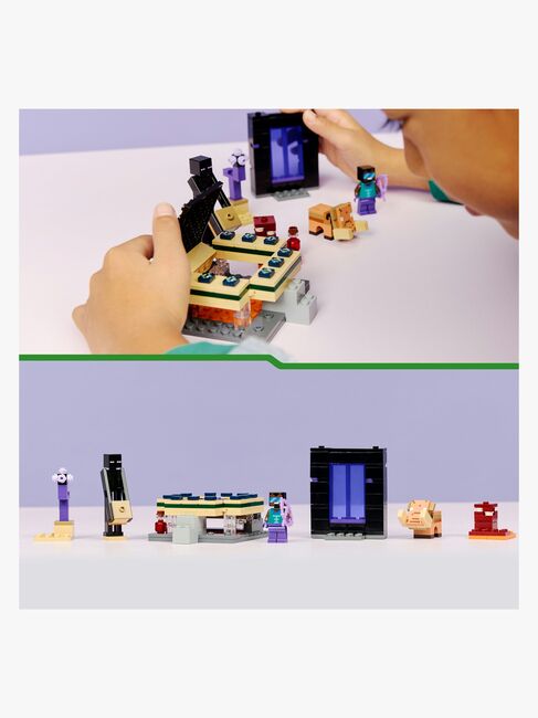 LEGO Minecraft 21584 Reise gjennom portalene til Nether og End