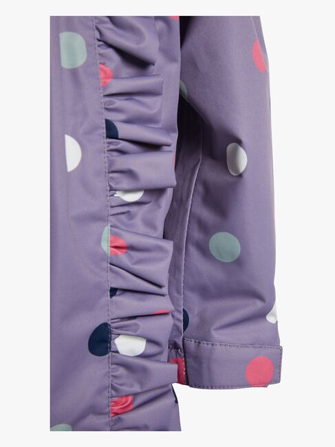 Petite Chérie Atelier Lily Skalldress, Dots Lavender Gray