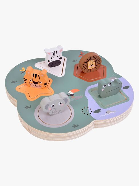 Small Foot Safari 3D-puslespill med Lyd 5 Brikker