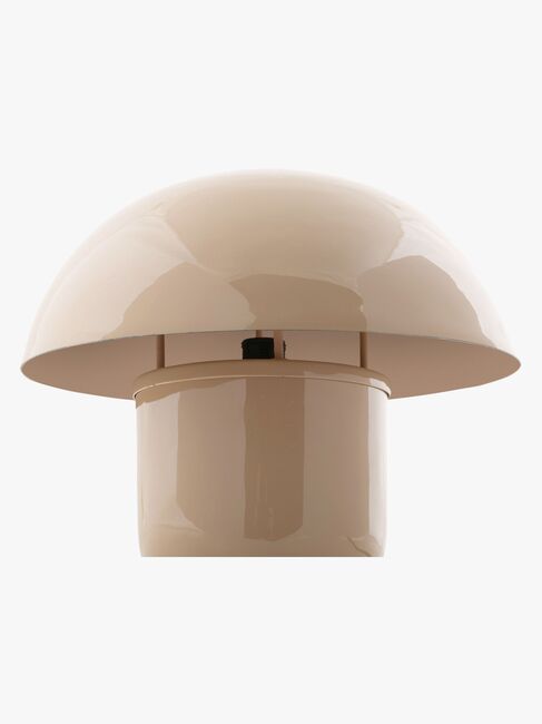 PresentTime Fat Mushroom Bordlampe, Soft Brown