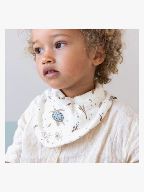 Cam Cam Copenhagen Bandana Jersey Tøysmekker 2-Pakk, Sea Garden