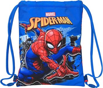Marvel Spider-Man Great Power Gympose, Blå/Rød