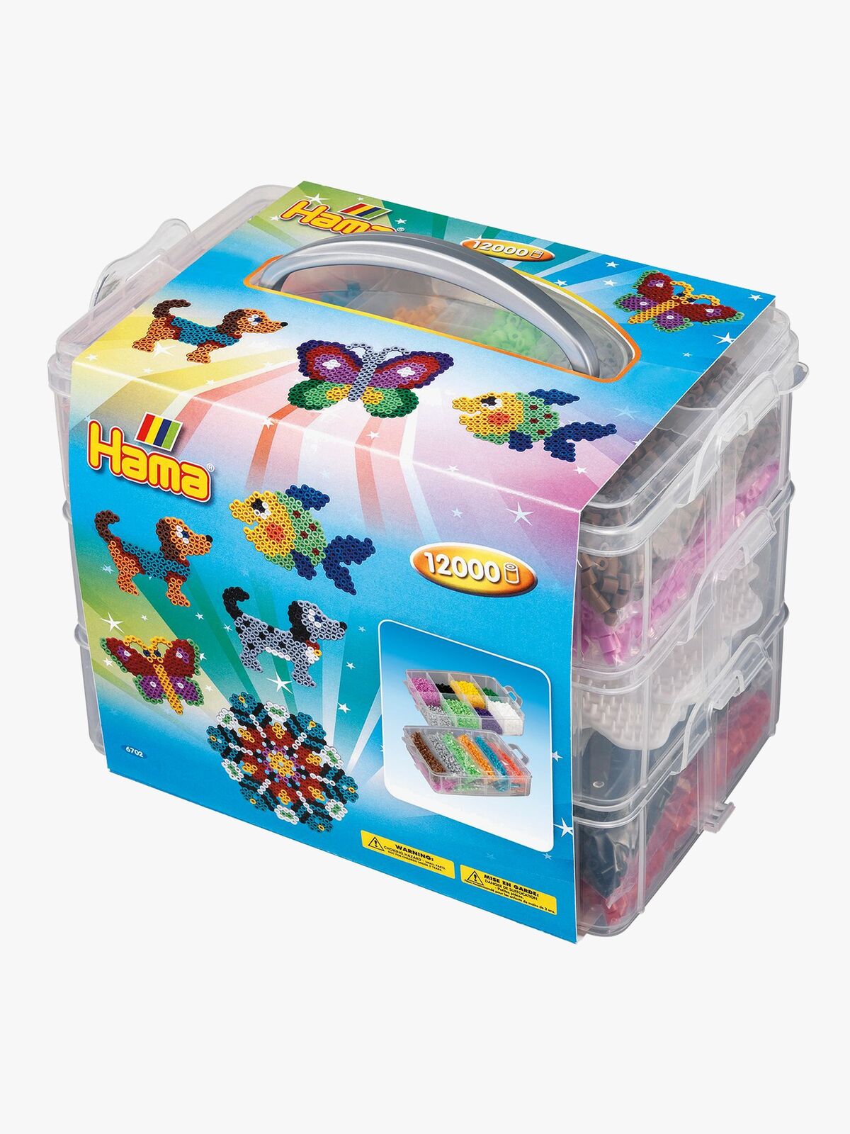 Hama Large Perler Oppbevaringsboks 12000 stk