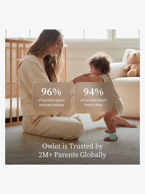 Owlet Dream Duo All-in-One Smart Babycall System (3rd Gen), Mint