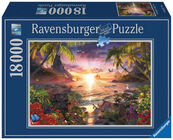 Ravensburger Puslespill Paradise Sunset 18000 Brikker