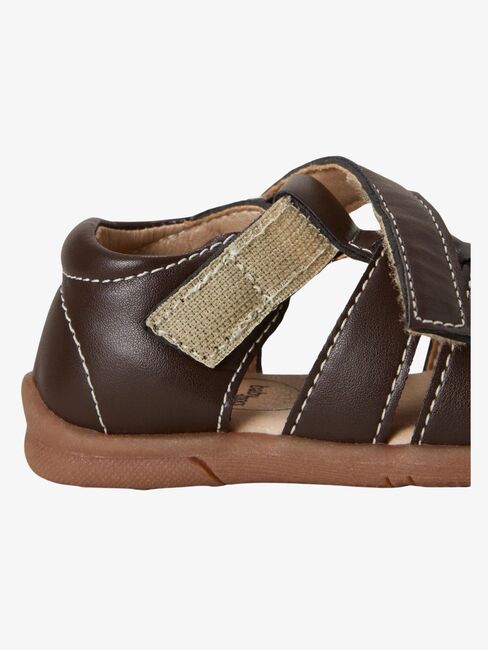 BabyMocs Little Gardener Sandaler, Brun