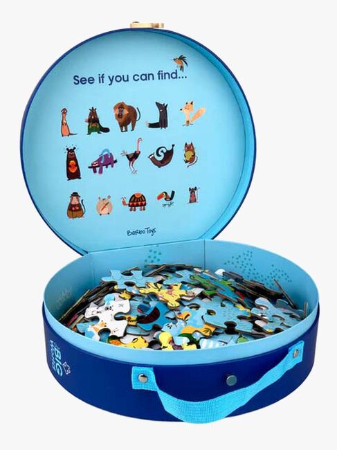 Barbo Toys  Vårt Store Puslespill Verden 200 Brikker