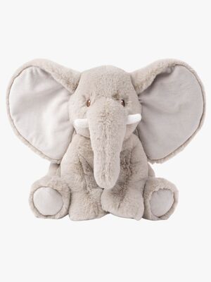 Teddykompaniet Kosedyr Sebbe Elefant 30 cm, Greige