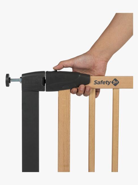 Safety1st Simply Close Sikkerhetsgrind, Wood & Metal