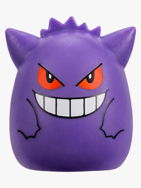 Squishmallows Squishalongs Pokémon Figursett Pikachu, Gengar, Teddiursa & Marill 4-Pakk
